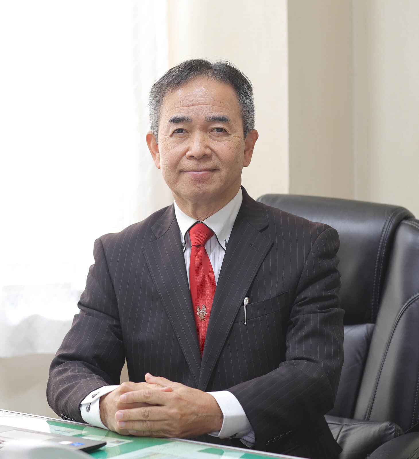 仲野 彰能社長の写真