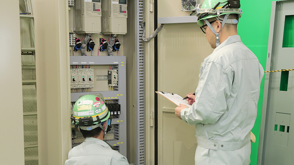 現地改造工事・試験・試運転